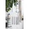 Set of 2 White Aluminum Coastal Wind Chimes, 4" x 30" Each